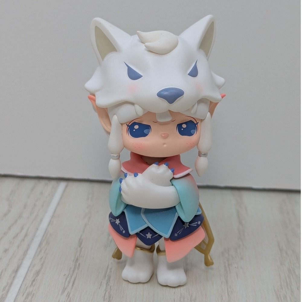 Rolife Suri Enchanted Journey Series Werewolf Anime Figure White Wolf Husky Fox